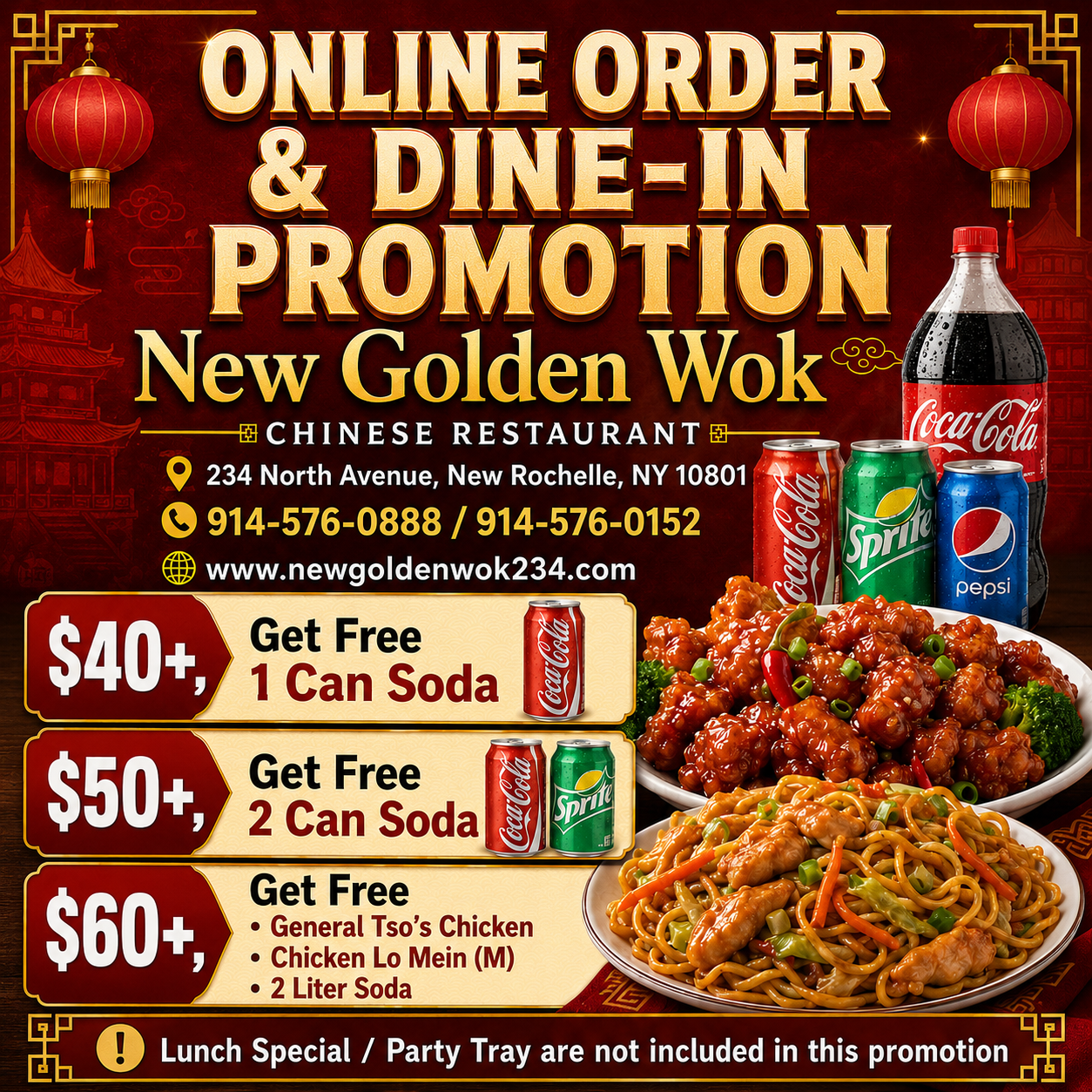 online order & dine-in promotion online order & dine-in promotion